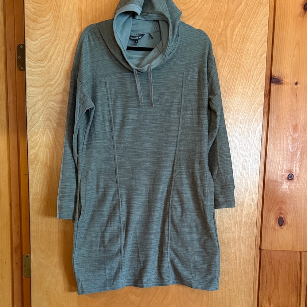 Toad&Co Olive Hooded Dress